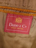 25/1072 wonderful russet brown vintage harris tweed half-norfolk style country jacket 42 regular