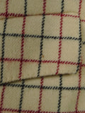 25/1065A vintage john g hardy tattersall check wool riding country waistcoat 40