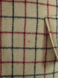 25/1065A vintage john g hardy tattersall check wool riding country waistcoat 40