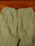25/1080 exceptional vintage savile row bespoke green wp check tweed country suit 42 regular