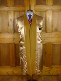 25/1085 vintage british 100% cashmere tan brown camel overcoat coat 42 long