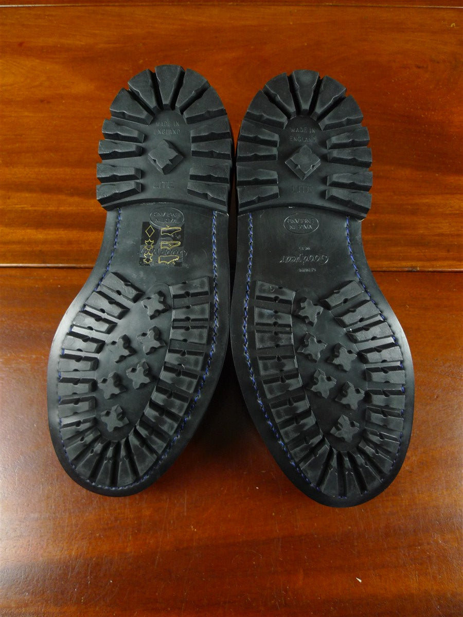 25/1090 brand new trickers x burberry black 'devon' brogues shoe rrp £900 uk 8