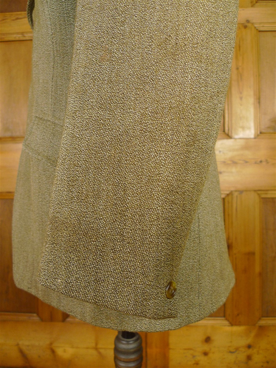 25/1099 heavyweight green keepers tweed hacking jacket 38-39 regular