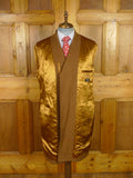 25/1114 beautiful immaculate daks russet brown brushed venetian wool covert coat overcoat 42-44 regular