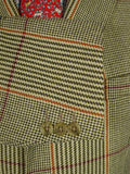 25/1092 immaculate crombie sporting check tweed sports jacket blazer 42 short