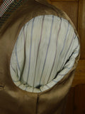 25/1128 vintage british bespoke heavyweight gun check tweed jacket 44-45 long