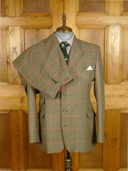 25/1137 wonderful vintage london bespoke tweed shooting suit for vintage revivals 46 regular