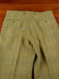 25/1121 immaculate vintage bladen supasax wp check tweed country trouser 34