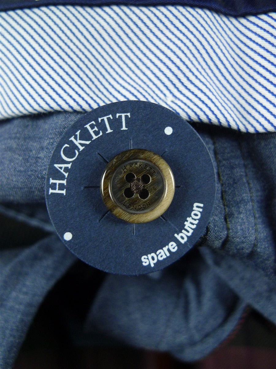 25/1123 brand new hackett tartan wool evening dress trouser 34