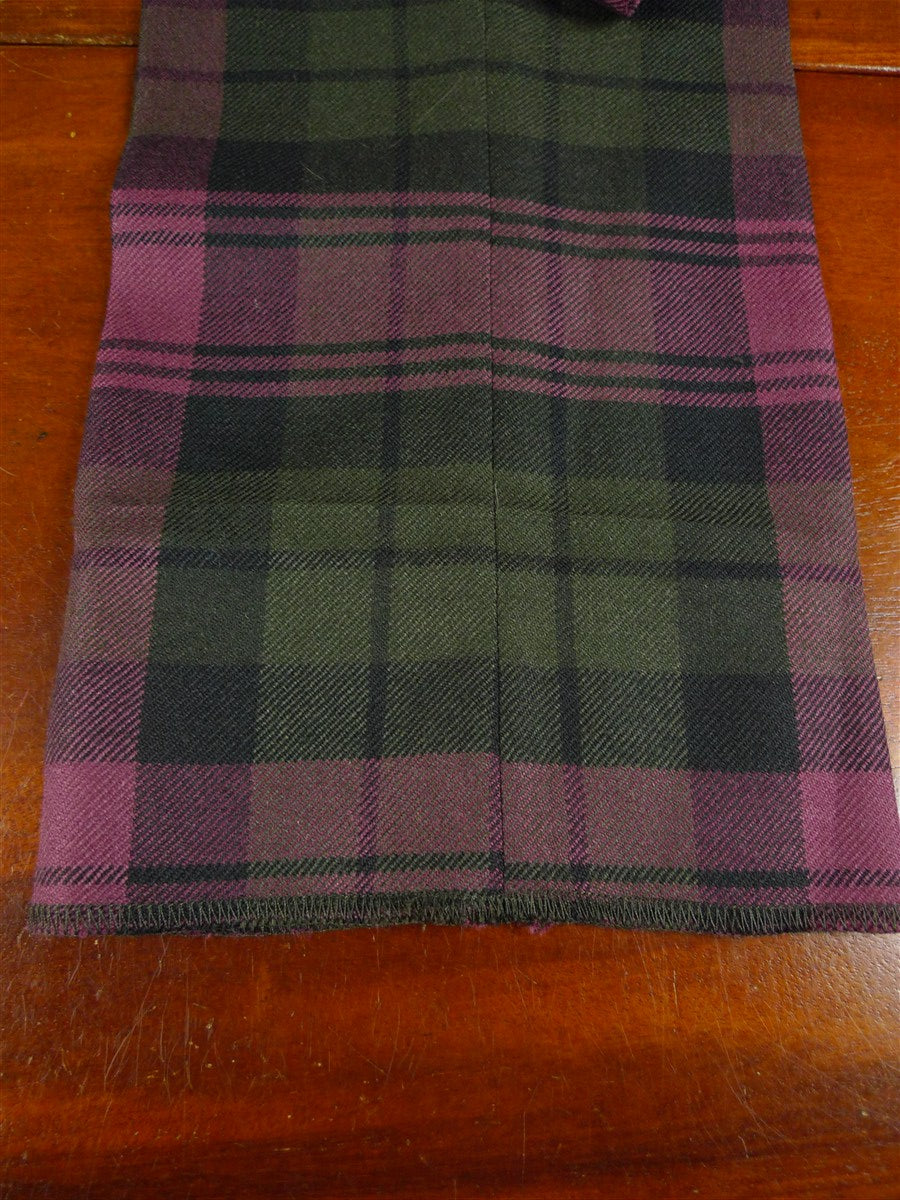 25/1123 brand new hackett tartan wool evening dress trouser 34