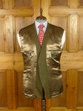 25/1165 near immaculate john g hardy green gun check tweed sports jacket blazer 48 regular