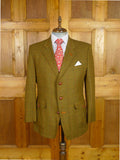 25/1160 immaculate daks brown wp check tweed half-norfolk style sports jacket 44 short