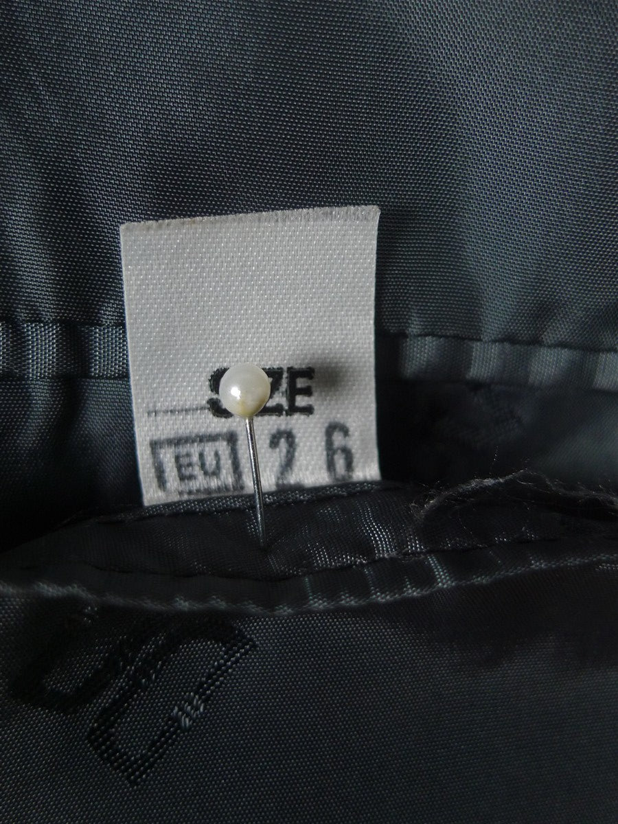 25/1159 immaculate daks grey house check 100% wool sports jacket blazer 42-43 short to regular