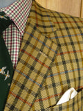 25/1158 immaculate daks house check 100% wool sports jacket blazer 42-43 regular