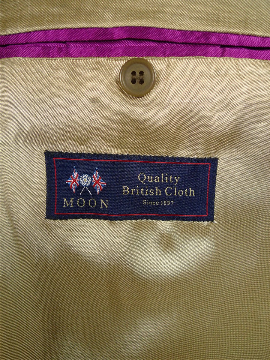 25/1177 leonard jay london stone venetian wool covert coat 44 regular