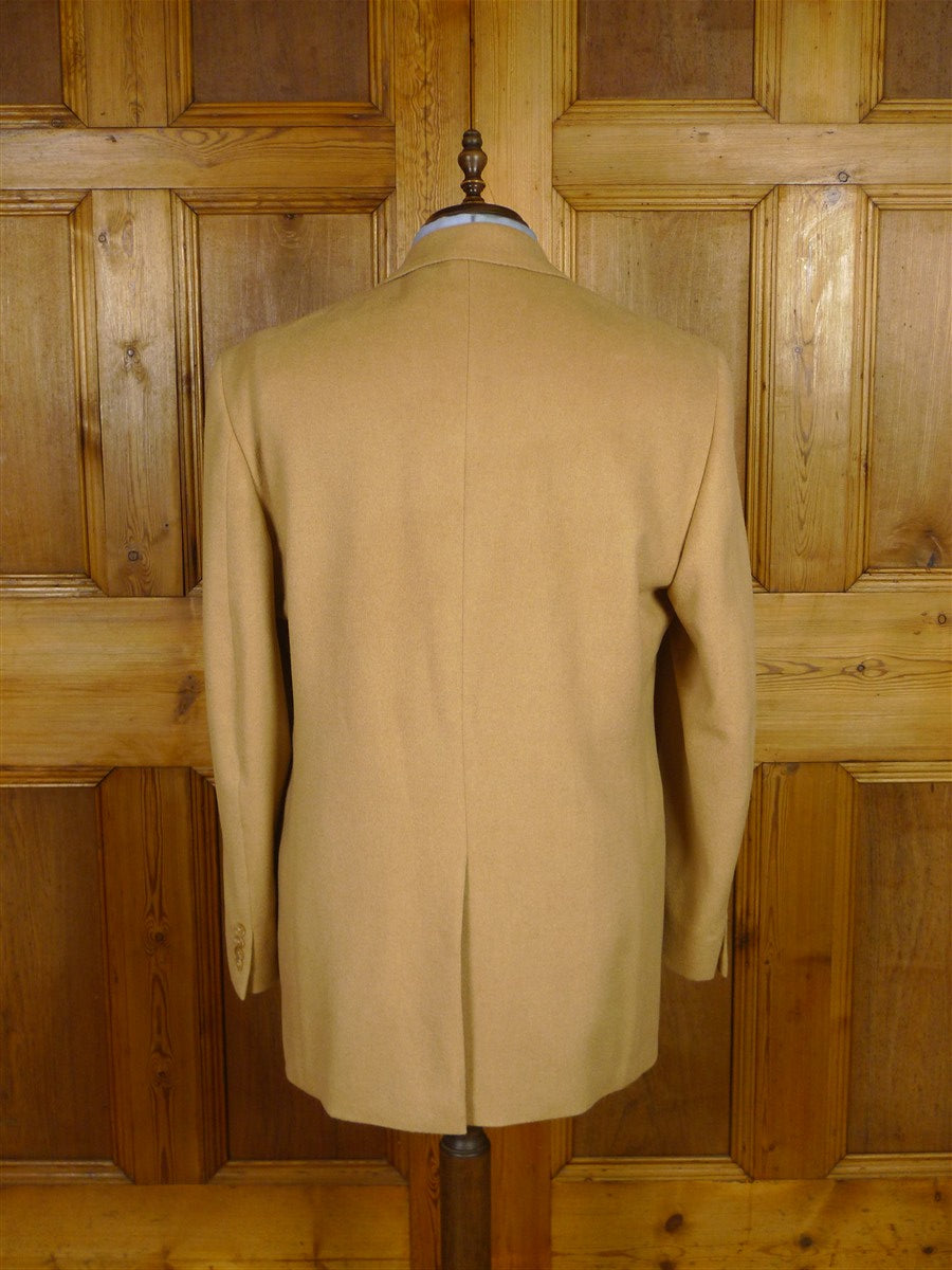 25/1152 immaculate ralph lauren 100% camelhair blazer sports jacket 46 extra long