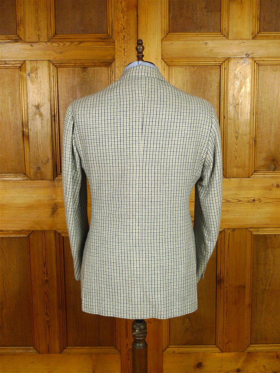 25/1185 near immaculate 2013 italian bespoke tailored pure cashmere sports jacket blazer 43 regular