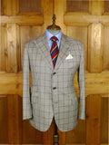 25/1183 immaculate 2014 italian bespoke tailored wp check wool & cashmere sports jacket blazer 42 regular