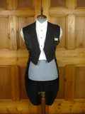 25/1225 immaculate vintage black barathea evening tailcoat tails 39 regular