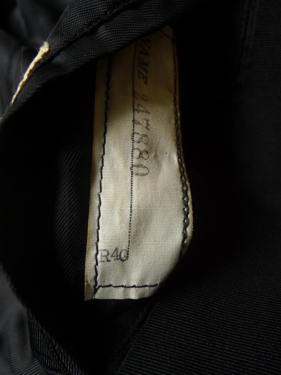 25/1225 immaculate vintage black barathea evening tailcoat tails 39 regular
