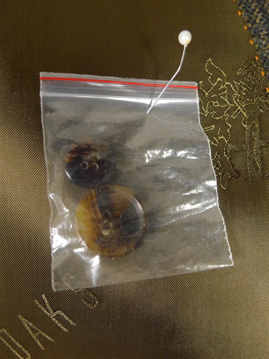 25/1209 immaculate modern daks london glen check wool sports jacket blazer w/ suede trims 42 regular