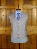 25/1205 immaculate italian bespoke dove grey superfine wool morning waistcoat 45 regular