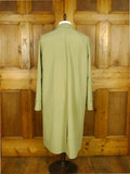 26/0028 aquascutum london pale green full-length foldable raincoat mac 42