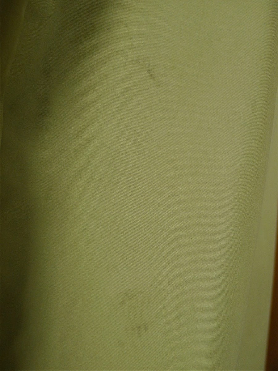 26/0028 aquascutum london pale green full-length foldable raincoat mac 42