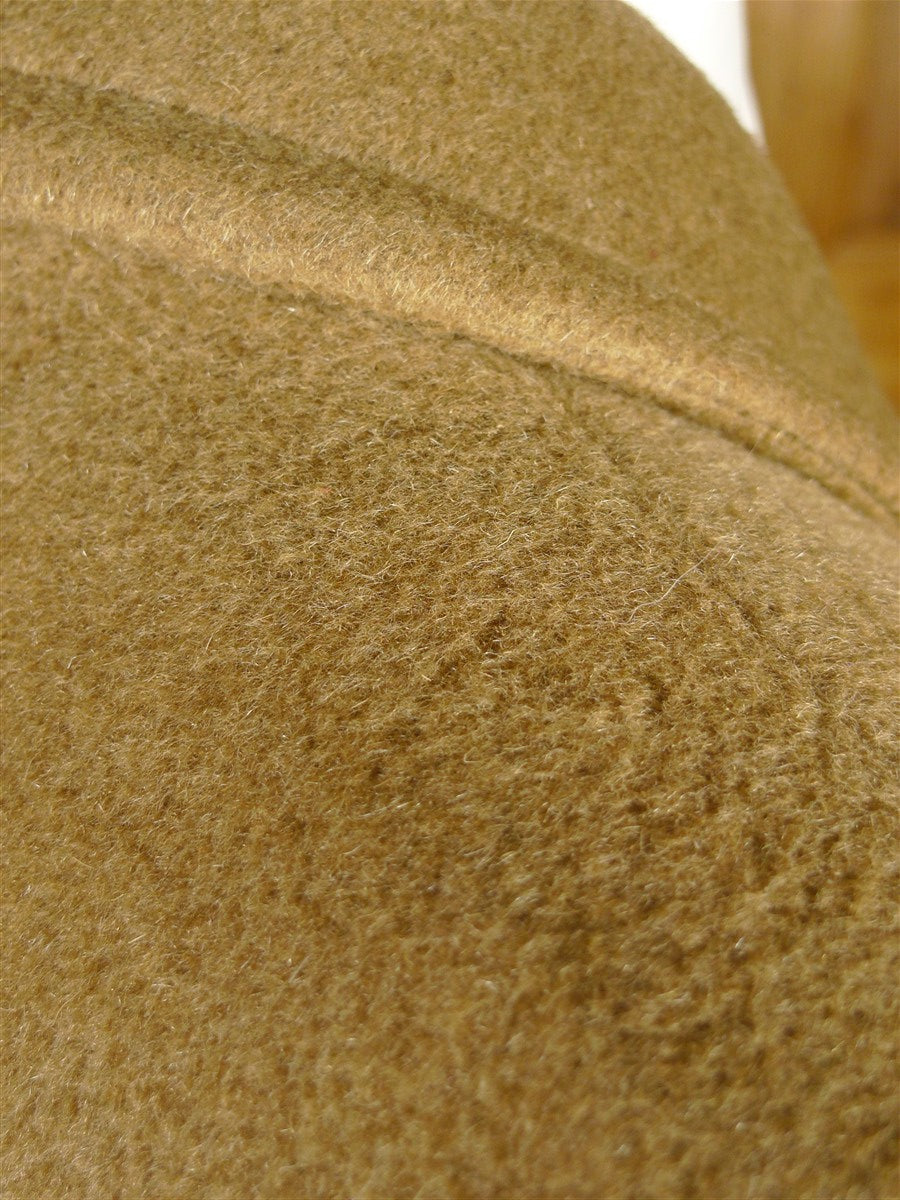 26/0025 luxury 50% camelhair d/b full-length camel coat w/ belt 42-44