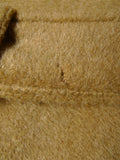 26/0025 luxury 50% camelhair d/b full-length camel coat w/ belt 42-44