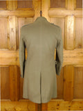 26/0026 vintage heavyweight crombie melton wool british warm overcoat 39-40
