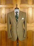 26/0048 immaculate heavyweight john g hardy green wp check tweed jacket 43 regular
