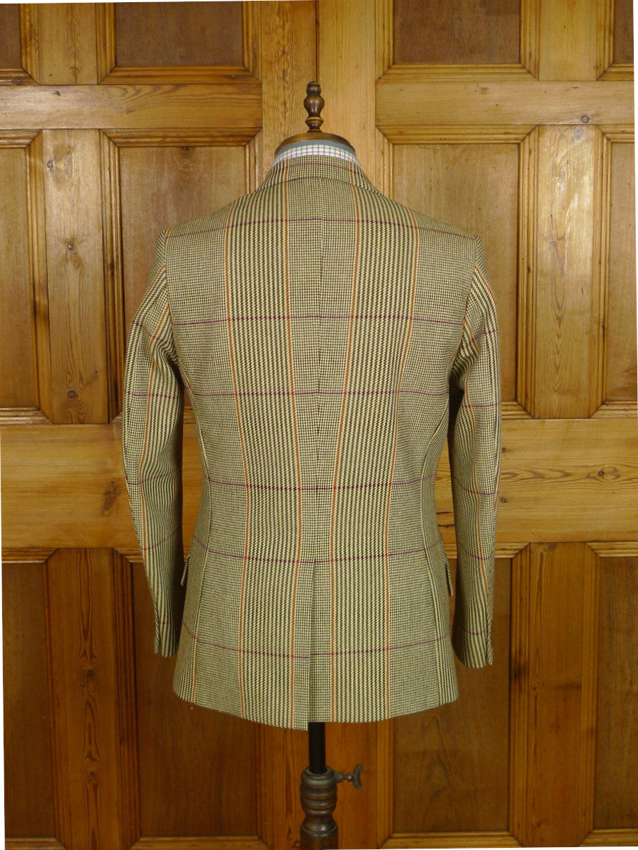 26/0050 immaculate crombie house check tweed sports jacket 40 short
