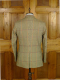 26/0050 immaculate crombie house check tweed sports jacket 40 short