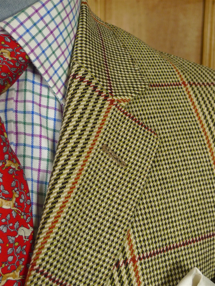 26/0050 immaculate crombie house check tweed sports jacket 40 short