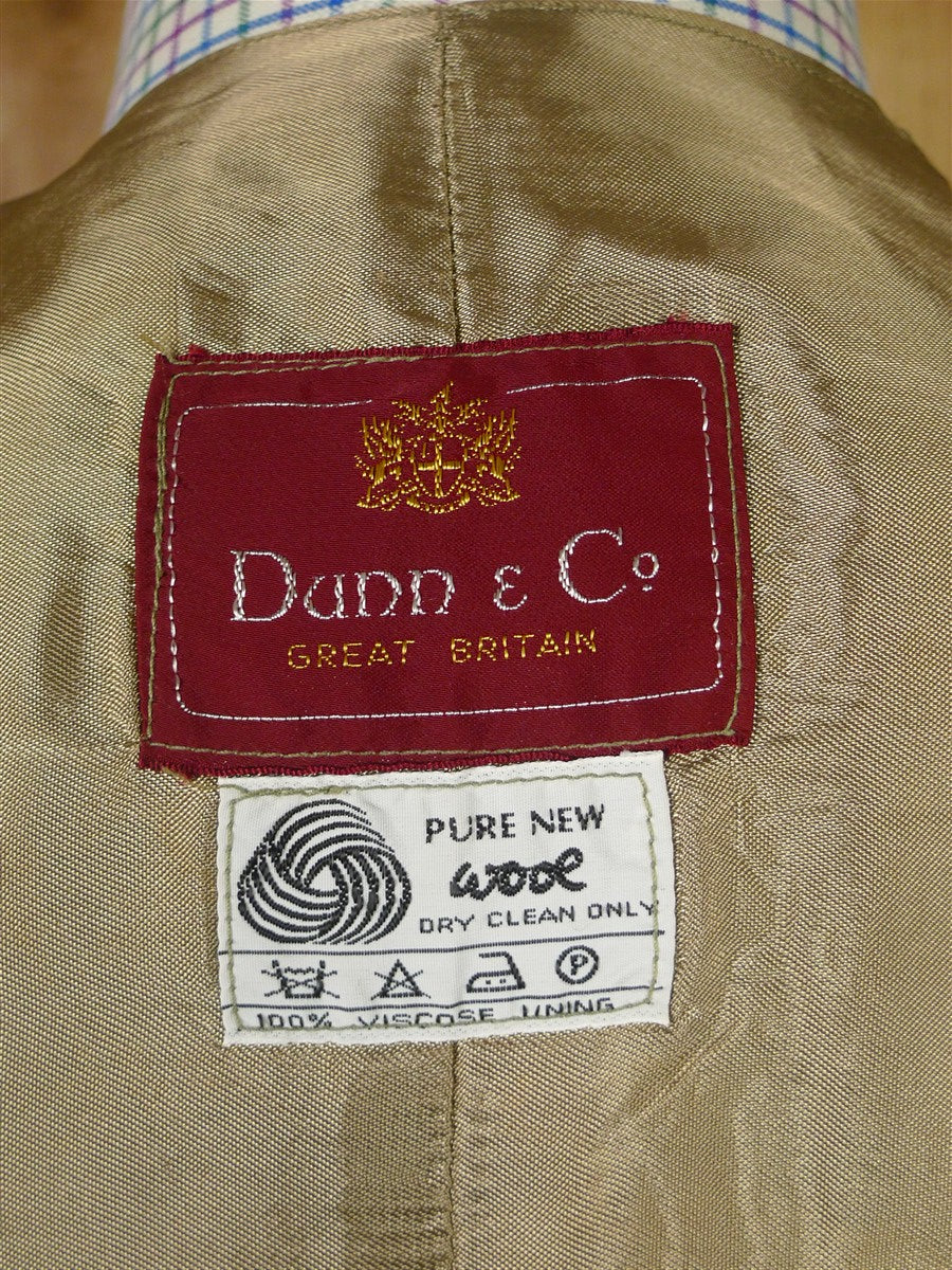 26/0043 vintage british tan brown doeskin wool country waistcoat 39