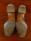 26/0036 vintage bally brown crocodile skin buckle shoe uk 7.5 (uk shipping only)
