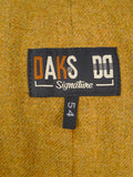 26/0053 immaculate invertere / daks corduroy field coat w/ suede collar 46