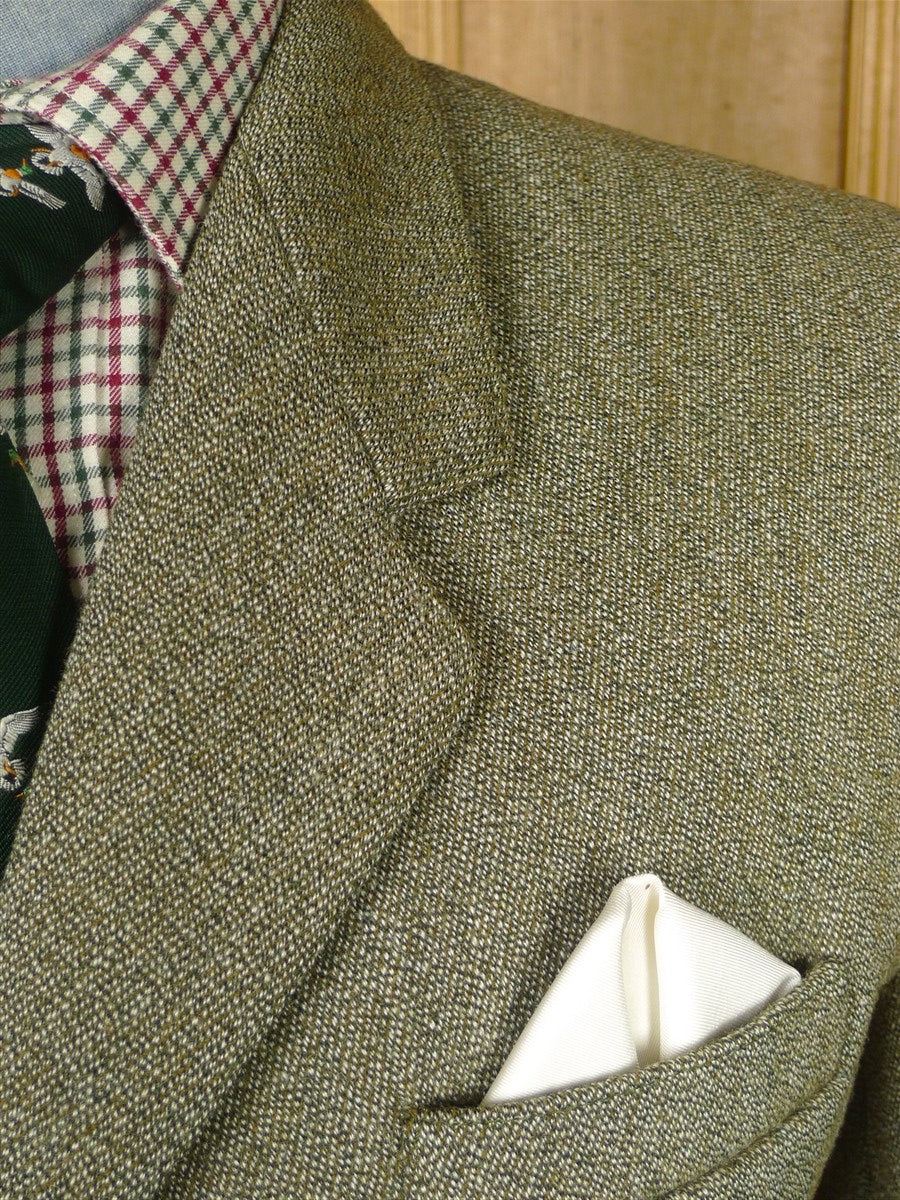 26/0064 immaculate vintage green keepers tweed hacking jacket 40 regular