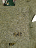 26/0064 immaculate vintage green keepers tweed hacking jacket 40 regular