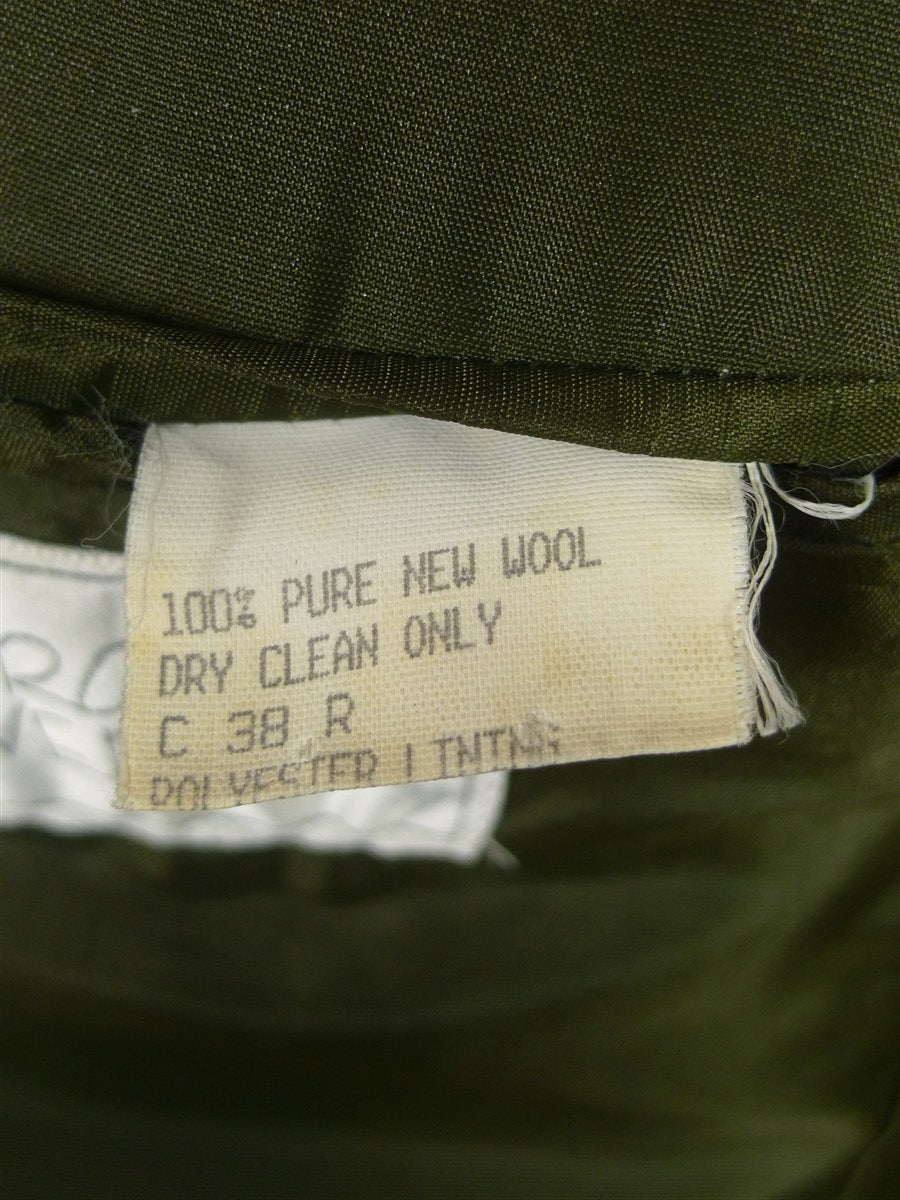 26/0064 immaculate vintage green keepers tweed hacking jacket 40 regular