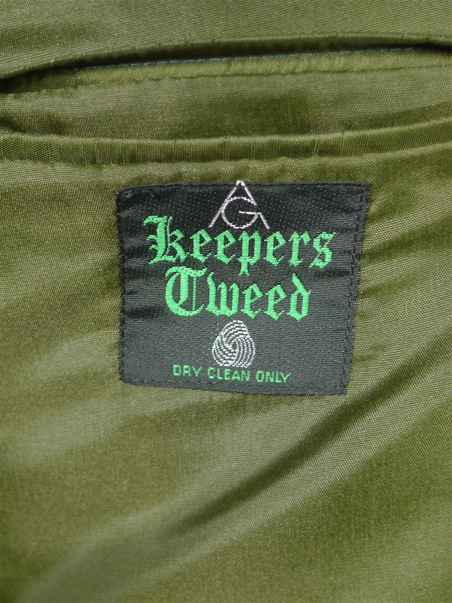 26/0064 immaculate vintage green keepers tweed hacking jacket 40 regular