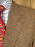 26/0066 vintage heavyweight haggart of aberfeldy scottish tweed suit w/ action back 48 regular to long