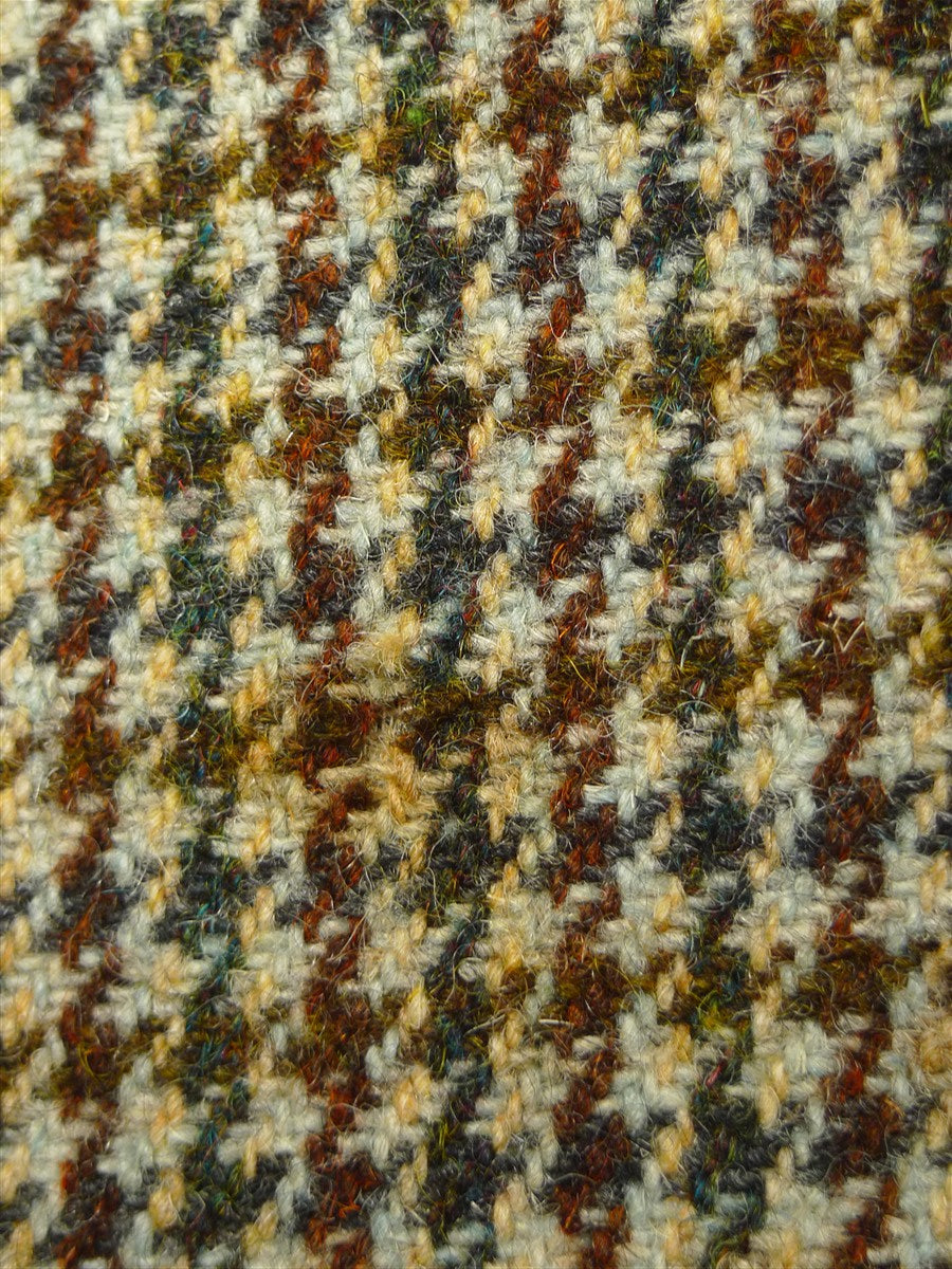 26/0062 wonderful vintage 1960s harris tweed houndstooth check sports jacket 40 short to regular