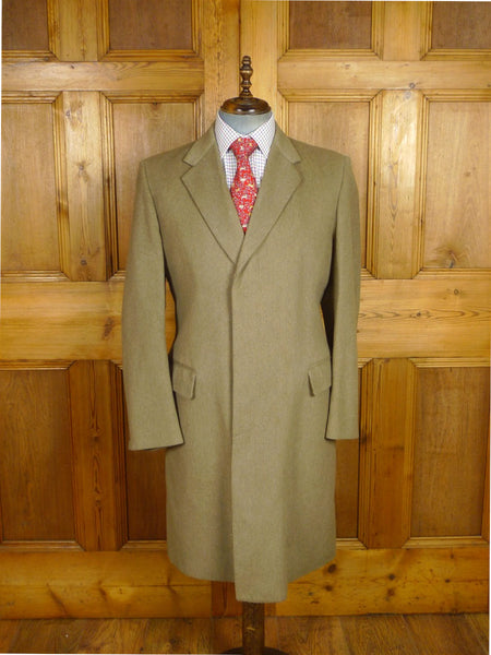 26/0079 vintage 1960s venetian wool overcoat raincoat coat moss bros covent garden 41-42