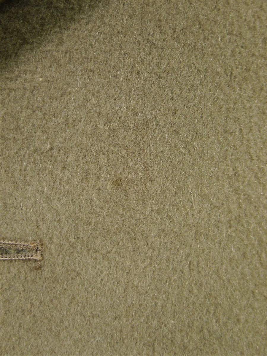 26/0080 vintage heavyweight crombie melton wool british warm coat overcoat 40