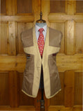 26/0060 near immaculate vintage bladen patch pocket tweed sports jacket blazer w/ suede trims 39 regular