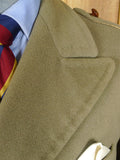 26/0073 extra-heavyweight 1950s vintage british warm overcoat w/ original leather buttons 39 short