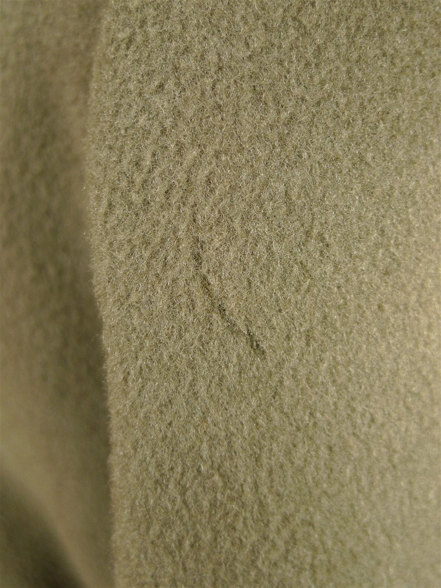 26/0073 extra-heavyweight 1950s vintage british warm overcoat w/ original leather buttons 39 short