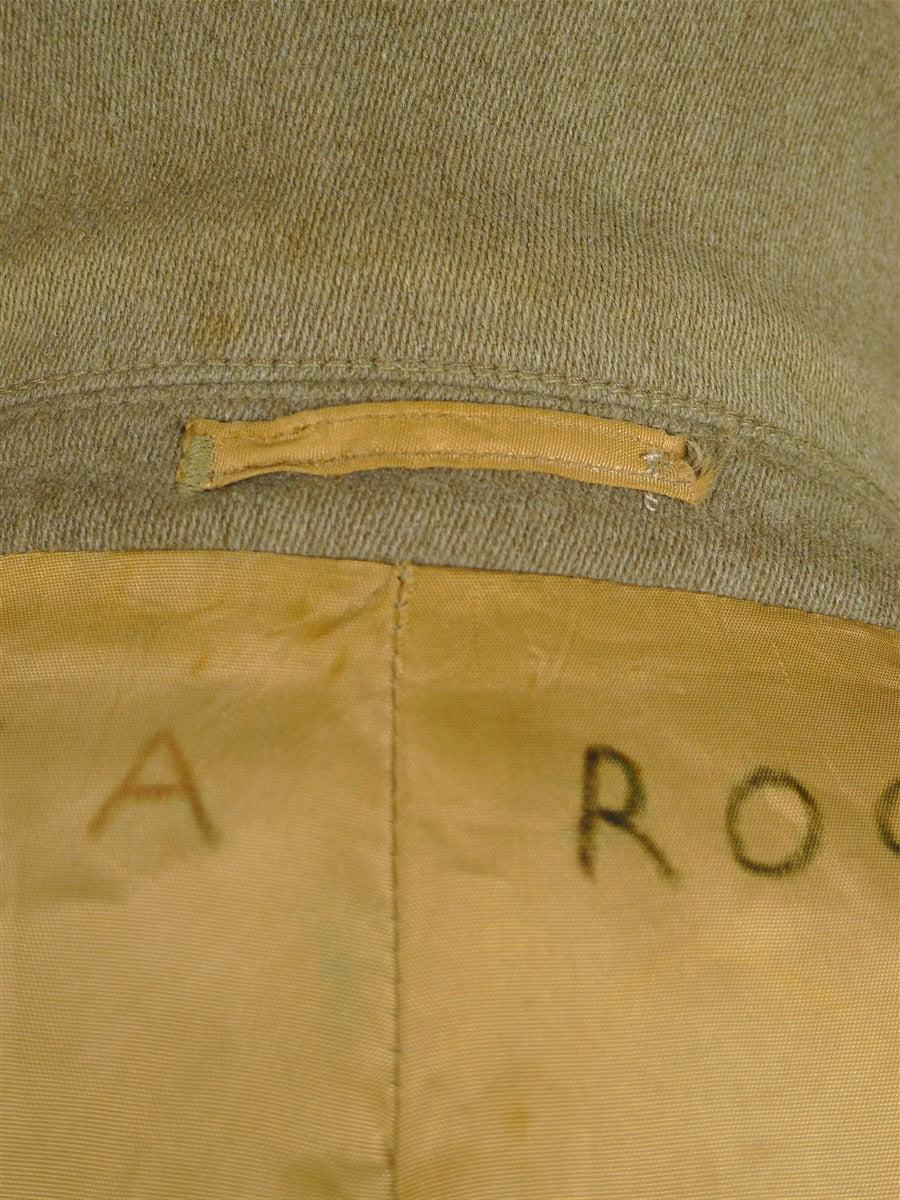 26/0074 vintage west of england venetian wool fly-front raincoat overcoat 41-42